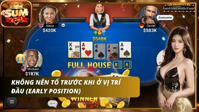 Khám phá những kinh nghiệm chơi bài Poker tại sảnh SUMCLUB