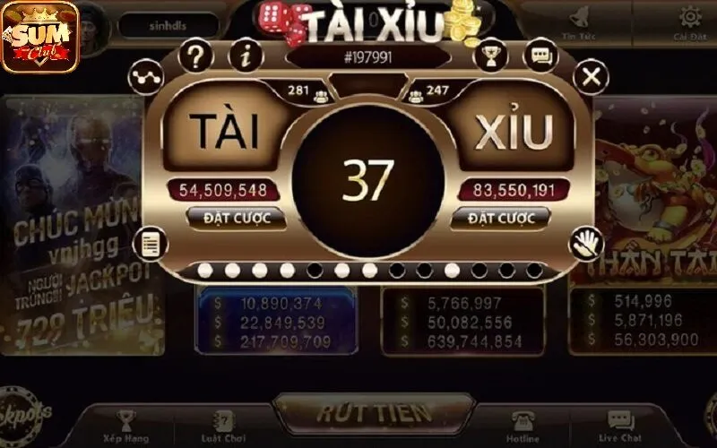 Luật Chơi Tài Xỉu SUMCLUB chi tiết