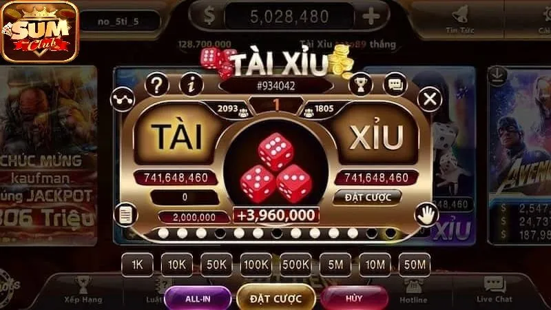 Tài Xỉu Đổi Thưởng SUMCLUB Là Gì?