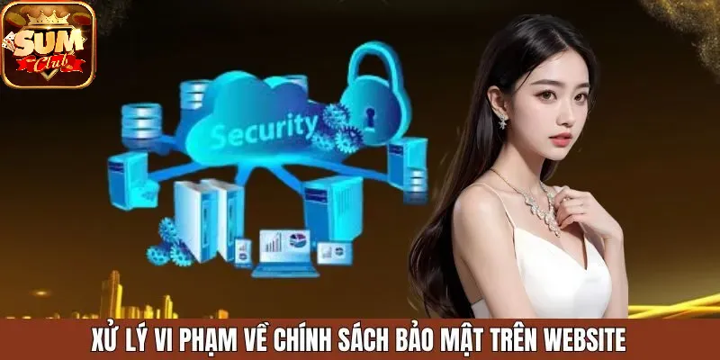 Xử lý vi phạm về Chính Sách Bảo Mật SUMCLUB trên website